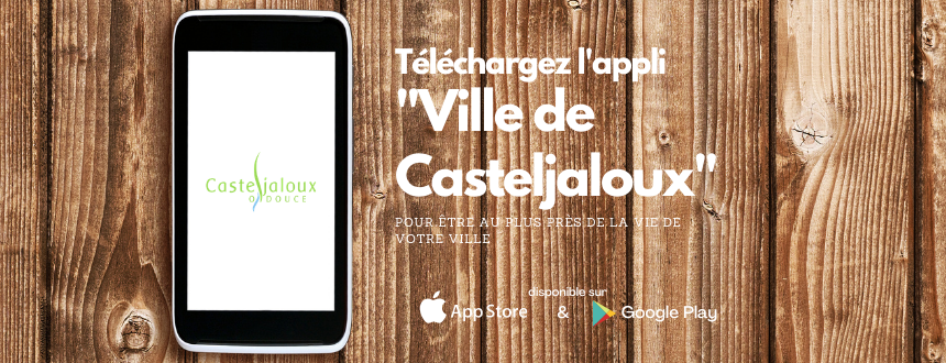 Appli mobile &quot;Ville de Casteljaloux&quot;